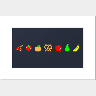 Ms. Pixel Fruit Posters and Art